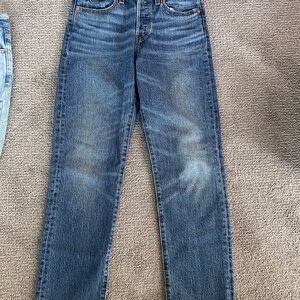 Levi’s wedgie straight denim - 26x26